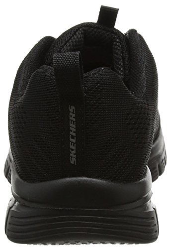 Skechers Graceful-Get Connected, Zapatillas Mujer, Negro (BBK Black Mesh/Trim), 38 EU