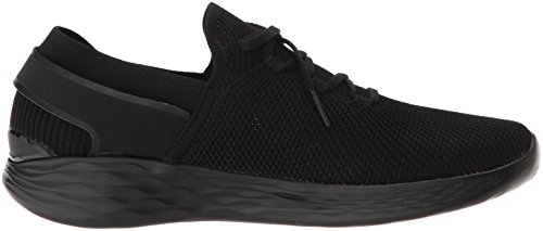 Skechers Performance You-Spirit, Zapatillas sin Cordones Mujer, Negro (BBK Black Textile/Trim), 37 EU Skechers Performance You-Spirit, Zapatillas sin Cordones Mujer, Negro (BBK Black Textile/Trim), 37 EU