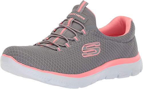 Skechers Summits, Zapatillas Deportivas Mujer, Multicolor (GYPK Black Mesh/Trim), 37 EU Skechers Summits, Zapatillas Deportivas Mujer, Multicolor (GYPK Black Mesh/Trim), 37 EU