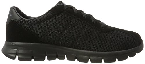 Skechers Synergy-Case Closed, Zapatillas de Entrenamiento Mujer, Negro (Black), 41 EU