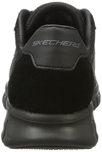 Skechers Synergy-Case Closed, Zapatillas de Entrenamiento Mujer, Negro (Black), 41 EU