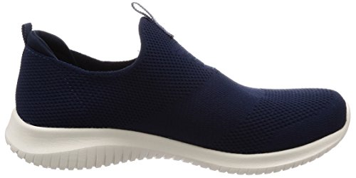 Skechers Ultra Flex-First Take, Zapatillas sin Cordones Mujer, Multicolor (NVY Black Knit Mesh/Trim), 39 EU