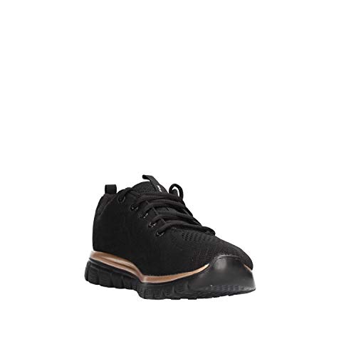 Skechers - Zapatillas deportivas - Modelo Graceful Get Connected Black Rose Gold - Zapatillas de mujer - Material tela negra - Modelo n. 12615 BKRG Negro Size: 39 EU