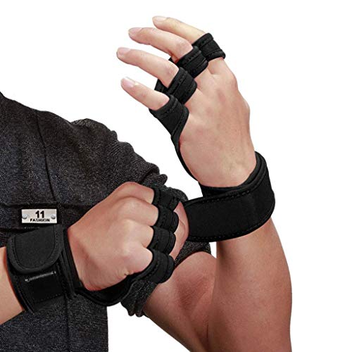 Skevic Guantes Gimnasio Hombre y Mujer - Guantes de Gym Antideslizante para Levantamiento de Pesas, Calistenia, Crossfit Dominadas en Barra, etc.nspirable y Antideslizante con Muñequeras Gym (M) Skevic Guantes Gimnasio Hombre y Mujer - Guantes de Gym Antideslizante para Levantamiento de Pesas, Calistenia, Crossfit Dominadas en Barra, etc.nspirable y Antideslizante con Muñequeras Gym (M)