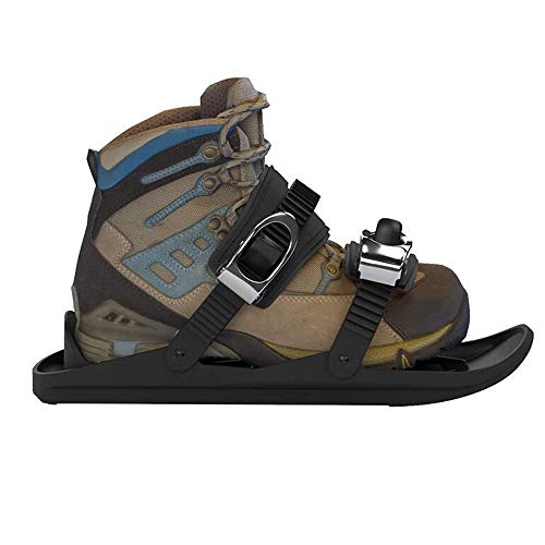 Skiboard para La Nieve Mini Zapatos De Esquí Duraderos Ajustables Que Cubren Las Botas De Esquí De Skate Fáciles De Llevar Y Usar Mini Zapatos De Esquí Cortos