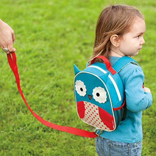 Skip Hop Zoo - Mochila arnés, diseño owl, color azul Skip Hop Zoo - Mochila arnés, diseño owl, color azul
