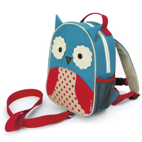 Skip Hop Zoo - Mochila arnés, diseño owl, color azul
