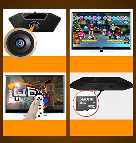 SKLLA Alfombra de Baile, Danza cámara Soporte Doble Mat Pad para Ordenador TV USB Paso Juego Alfombra Dual Usuario Alta Definición 11mm Baile Mat Yoga máquina con Dos manijas SKLLA Alfombra de Baile, Danza cámara Soporte Doble Mat Pad para Ordenador TV USB Paso Juego Alfombra Dual Usuario Alta Definición 11mm Baile Mat Yoga máquina con Dos manijas