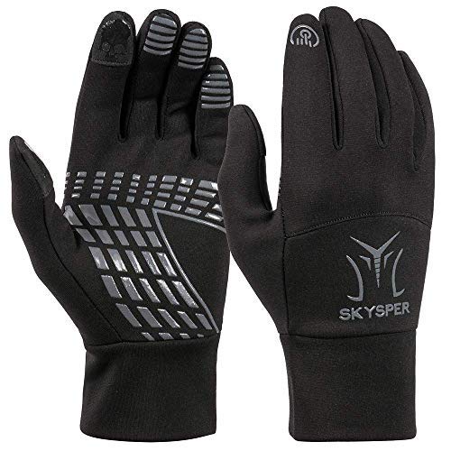 SKYSPER Guantes Ciclismo Invierno Guantes de Pantalla Táctil Deportivos Antideslizante Forro Vellón Térmico Anti-Viento Impermeable Deportes al Aire Libre Moto Bici Motocicleta para Mujer Hombre SKYSPER Guantes Ciclismo Invierno Guantes de Pantalla Táctil Deportivos Antideslizante Forro Vellón Térmico Anti-Viento Impermeable Deportes al Aire Libre Moto Bici Motocicleta para Mujer Hombre