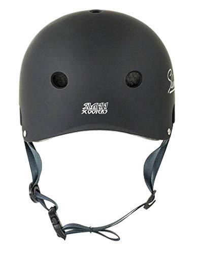 Slamm Scooters Logo Helmet Casco Skateboard Unisex Adulto, Negro (Black), 49-52 cm Slamm Scooters Logo Helmet Casco Skateboard Unisex Adulto, Negro (Black), 49-52 cm