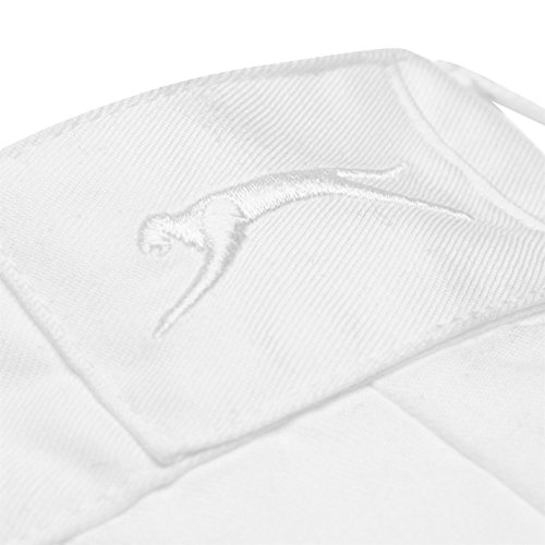 Slazenger - Pantalones de golf para hombre, con cremallera, corte estándar - Blanco - 38W x 31L regular