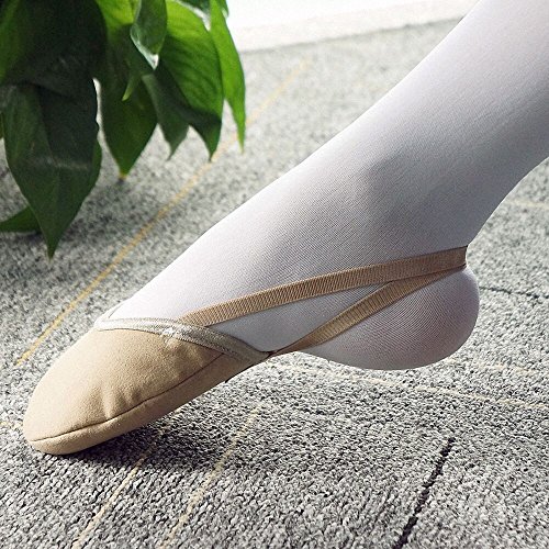 S.lemon Zapatillas Medias de Ballet Baile de Material Vegano Zapatos de Gimnasia Rítmica (22-26 EU) S.lemon Zapatillas Medias de Ballet Baile de Material Vegano Zapatos de Gimnasia Rítmica (22-26 EU)