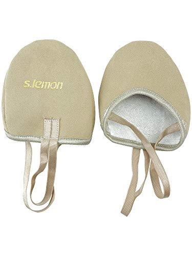 S.lemon Zapatillas Medias de Ballet Baile de Material Vegano Zapatos de Gimnasia Rítmica (31-34 EU)