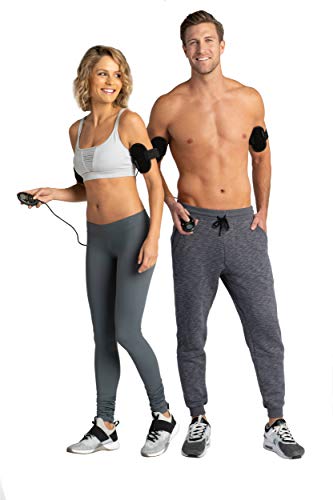 Slendertone Brazaletes de bíceps y tríceps H / F Tonificación Unisex-Adulto, Negro, 25 a 45 cm