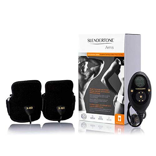 Slendertone Brazaletes de bíceps y tríceps H / F Tonificación Unisex-Adulto, Negro, 25 a 45 cm Slendertone Brazaletes de bíceps y tríceps H / F Tonificación Unisex-Adulto, Negro, 25 a 45 cm
