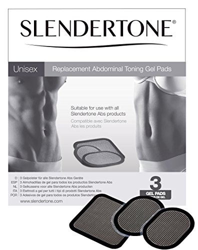 Slendertone Ceinture Electrodos de Repuesto para cinturón Abdominal, Unisex, Talla única