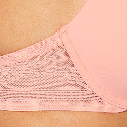 Sloggi Zero Lace Whum Sujetador con Push-up, Naranja (Coral 3586), 90A (Talla del Fabricante: 75A) para Mujer
