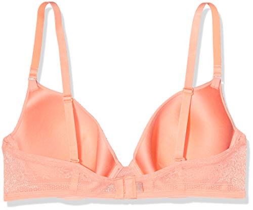 Sloggi Zero Lace Whum Sujetador con Push-up, Naranja (Coral 3586), 90A (Talla del Fabricante: 75A) para Mujer