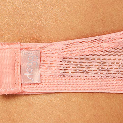 Sloggi Zero Lace Whum Sujetador con Push-up, Naranja (Coral 3586), 90A (Talla del Fabricante: 75A) para Mujer