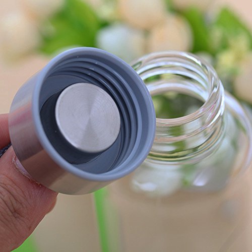 Slosh Botella Agua Vidrio Cristal Taza Viaje Deportiva Deporte Sin Bpa Gimnasio Yoga Oficina con Funda Nailon (Negro 0,55L) Slosh Botella Agua Vidrio Cristal Taza Viaje Deportiva Deporte Sin Bpa Gimnasio Yoga Oficina con Funda Nailon (Negro 0,55L)