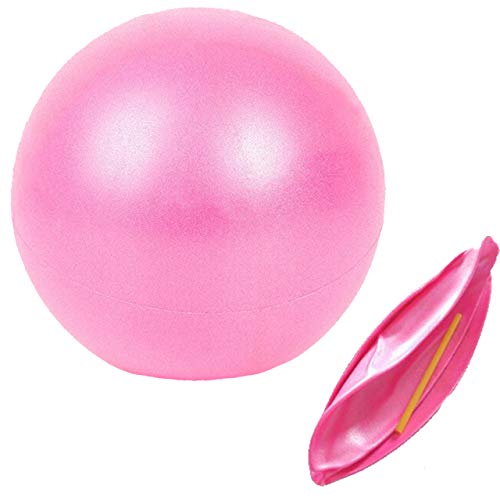 Slosy Pelota Pilates 25cm Rosa Accesorios Gym Balón Yoga para Embarazadas Pequeño Material de Gimnasio Bola Pequeña Fitness Mini Ball Entrenamiento Mejora la Postura Equilibrio Rehabilitacion Slosy Pelota Pilates 25cm Rosa Accesorios Gym Balón Yoga para Embarazadas Pequeño Material de Gimnasio Bola Pequeña Fitness Mini Ball Entrenamiento Mejora la Postura Equilibrio Rehabilitacion