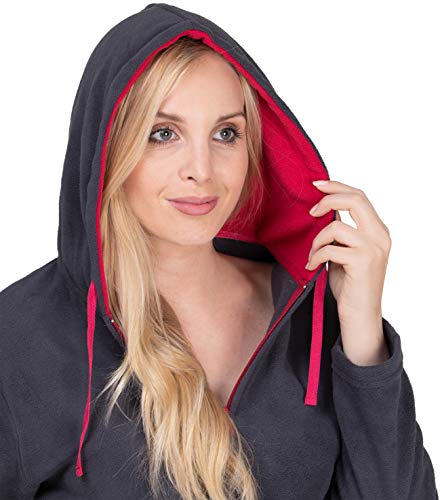 Sloucher.Chándal de cálida felpa para casa, para mujer antracita 50/52 Sloucher.Chándal de cálida felpa para casa, para mujer antracita 50/52