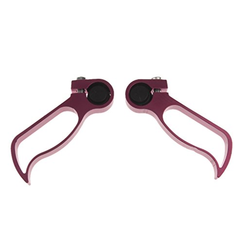 SM SunniMix 1 Par De Ciclismo ómico MTB Mountain Bike Bicicleta Manillar Apretones Lock-On E - Púrpura SM SunniMix 1 Par De Ciclismo ómico MTB Mountain Bike Bicicleta Manillar Apretones Lock-On E - Púrpura