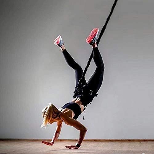 SMAA Bungee Cord Pesada Resistencia Cinturón Gimnasio en casa antigravedad Yoga Trainer Tire la Cuerda, la Cuerda Bungee Yoga Gravedad Formación Bungee Herramienta Ideal para el Gimnasio en casa,70kg SMAA Bungee Cord Pesada Resistencia Cinturón Gimnasio en casa antigravedad Yoga Trainer Tire la Cuerda, la Cuerda Bungee Yoga Gravedad Formación Bungee Herramienta Ideal para el Gimnasio en casa,70kg