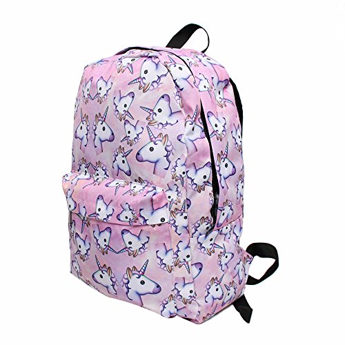 Smallbox 2018 Kawaii Moda 3D impresión Unicornio patrón niñas Escuela Mochila para la Escuela de Viajes Gimnasio (Pack de 5) Smallbox 2018 Kawaii Moda 3D impresión Unicornio patrón niñas Escuela Mochila para la Escuela de Viajes Gimnasio (Pack de 5)