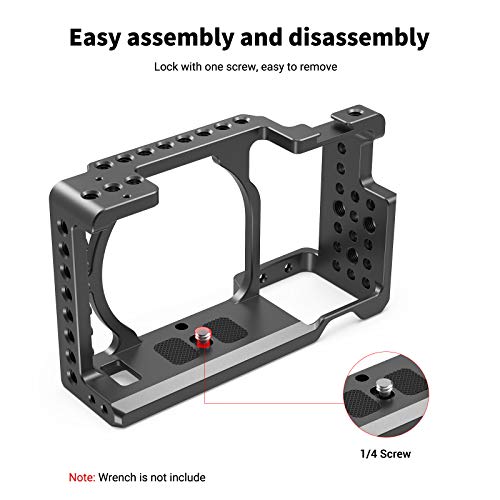 SMALLRIG Jaula Cage para Sony a6300 / a6000 / a6500 / Nex-7-1661 SMALLRIG Jaula Cage para Sony a6300 / a6000 / a6500 / Nex-7-1661