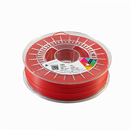 Smartfil ABS 1.75mm, Ruby, 750g Filamento para Impresión 3D de Smart Materials 3D Smartfil ABS 1.75mm, Ruby, 750g Filamento para Impresión 3D de Smart Materials 3D