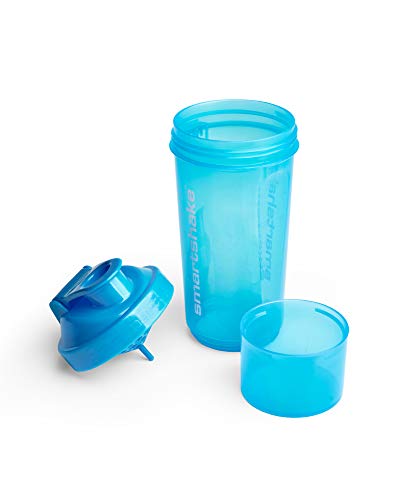 Smartshake SmartShake Slim Neon Blue - 500 ml Smartshake SmartShake Slim Neon Blue - 500 ml