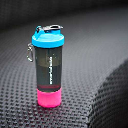 Smartshake SmartShake Slim Neon Blue - 500 ml Smartshake SmartShake Slim Neon Blue - 500 ml