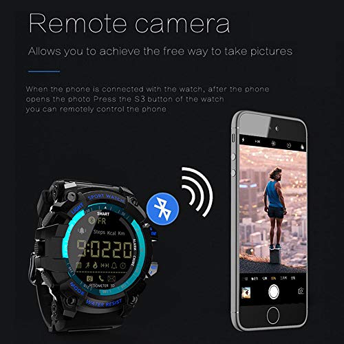 Smartwatch Relojes Inteligentes Resistentes para Exteriores, Relojes Inteligentes Deportivos Profesionales, 50M A Prueba De Agua, Regalos Navideños para Hombres Y Mujeres