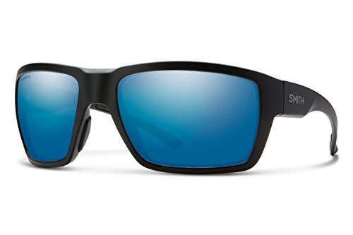 SMITH GAFAS DE SOL HIGHWATER TI7 QG NEGRO POLARIZED CHROMAPOP LENSES MIRROR BLUE