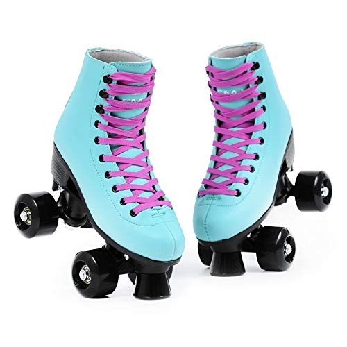 SMJ sport Patines en línea clásicos retro ABEC7 para mujer, patines en línea (39) SMJ sport Patines en línea clásicos retro ABEC7 para mujer, patines en línea (39)