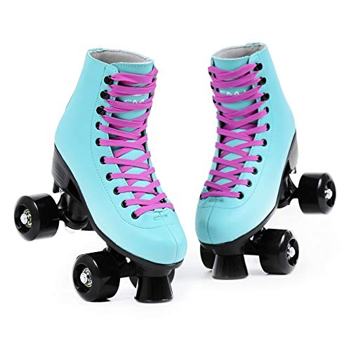 SMJ sport Patines en línea clásicos retro ABEC7 para mujer, patines en línea (39)