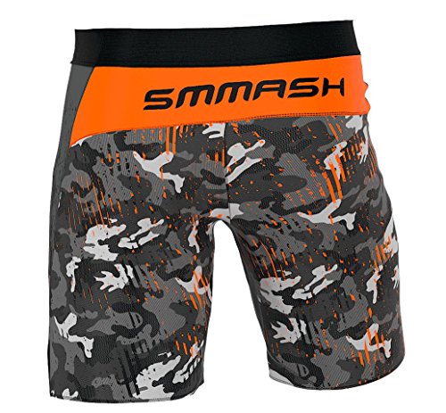 SMMASH Moro Pantalones Cortos para Hombres para Entrenamiento Cruzado (L)