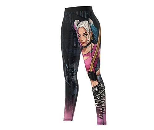 SMMASH SUPERHERO Mallas de compresión largas para mujer para crossfit (S) SMMASH SUPERHERO Mallas de compresión largas para mujer para crossfit (S)