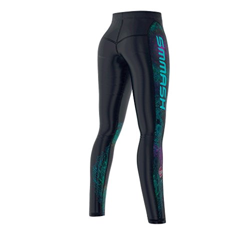 SMMASH Wonderland Cat Deportivos Leggins Largos Mujer, Mallas Deporte Mujer, Yoga, Fitness, Crossfit, Correr, Material Transpirable y Antibacteriano, (S)