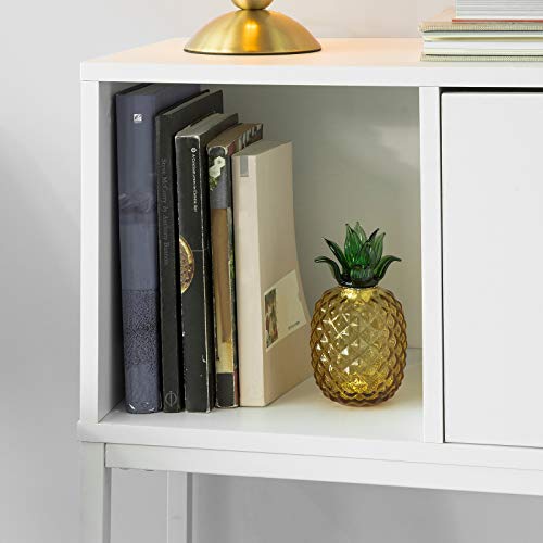 SoBuy FSB21-W Mesa de Entrada Recibidor Mesa de Consola con Cajón 92 x 30 x 80 cm ES SoBuy FSB21-W Mesa de Entrada Recibidor Mesa de Consola con Cajón 92 x 30 x 80 cm ES