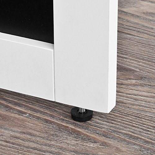 SoBuy FWT20-W,Mesa Plegable de Pared, Escritorio para Fijar en la Pared,con Pizarra Frontal,Blanco,Es SoBuy FWT20-W,Mesa Plegable de Pared, Escritorio para Fijar en la Pared,con Pizarra Frontal,Blanco,Es