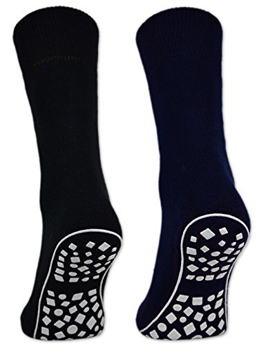 sockenkauf24 2 | 4 | 6 Pares Calcetines Antideslizantes Hombre Mujer Algodón Negro Azul Gris (43-46, 2 Pares - Negro | Azul | Gris) sockenkauf24 2 | 4 | 6 Pares Calcetines Antideslizantes Hombre Mujer Algodón Negro Azul Gris (43-46, 2 Pares - Negro | Azul | Gris)