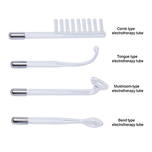 SODIAL 5-en-1 de alta frecuencia maquina de cuidado de la piel, portatil de alta frecuencia de mano electroterapia cuidado de la piel instrumento de belleza enchufe de la UE SODIAL 5-en-1 de alta frecuencia maquina de cuidado de la piel, portatil de alta frecuencia de mano electroterapia cuidado de la piel instrumento de belleza enchufe de la UE