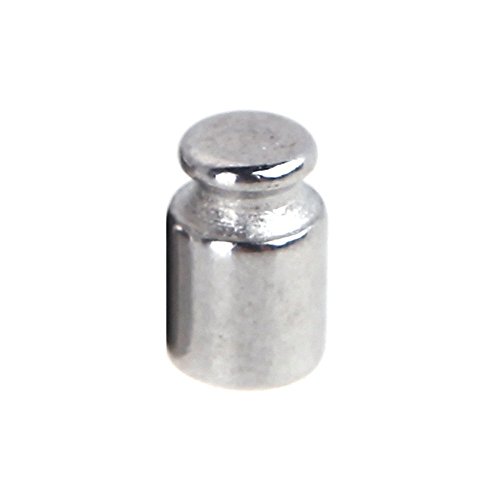 SODIAL Peso 1g 2g 5g 10g 20g Cromado Calibracion Gramo peso de Escala para Bascula de balance digital Blanco plateado SODIAL Peso 1g 2g 5g 10g 20g Cromado Calibracion Gramo peso de Escala para Bascula de balance digital Blanco plateado