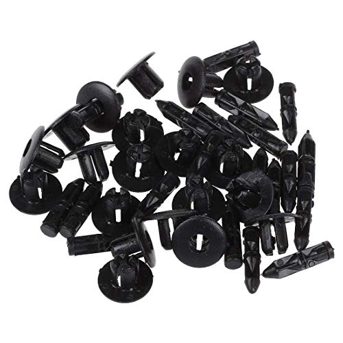 SODIAL(R) 20 x Clip Remache plastico de Tornillo Agujero 7mm SODIAL(R) 20 x Clip Remache plastico de Tornillo Agujero 7mm