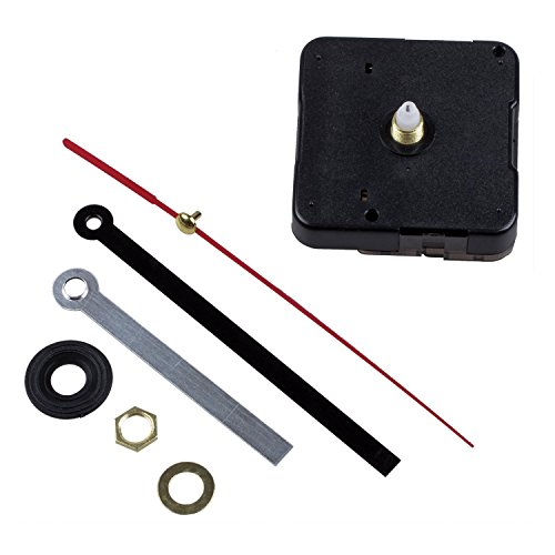 SODIAL(R) Maquinaria Mecanismo Reloj Agujas Manualidad de Artesania AA Negro SODIAL(R) Maquinaria Mecanismo Reloj Agujas Manualidad de Artesania AA Negro