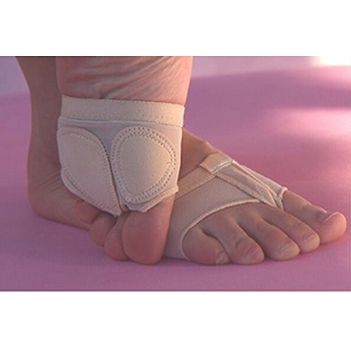 SODIAL(R) Profesional Vientre/Ballet Danza Zapatos de para Dedo del pie Pad práctica pie Tanga protección Dance Disfraz de Calcetines Polainas Accesorios S