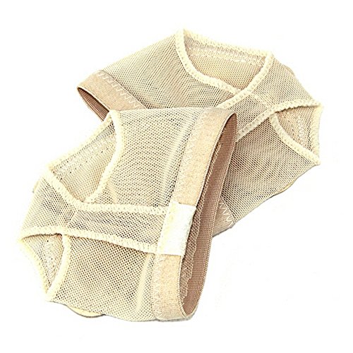 SODIAL(R) Profesional Vientre/Ballet Danza Zapatos de para Dedo del pie Pad práctica pie Tanga protección Dance Disfraz de Calcetines Polainas Accesorios S