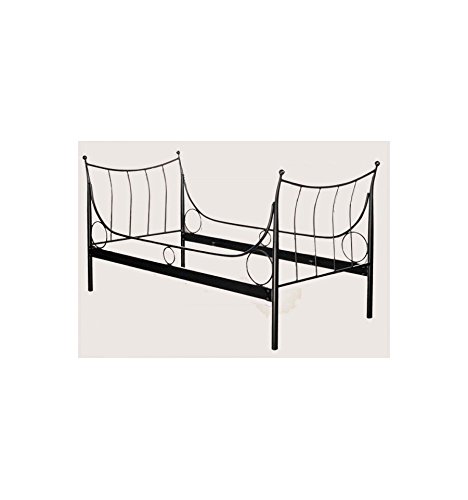 Sofá Cama de forja Jeréz - 6-Negro Sofá Cama de forja Jeréz - 6-Negro